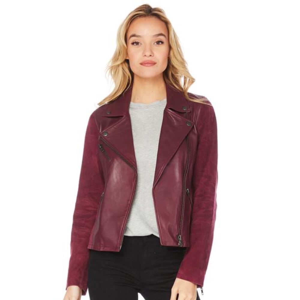 Michael Stars Classic Moto Jacket